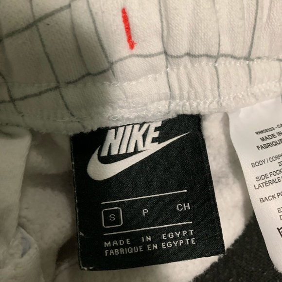 Nike white grid pants size small - Picture 4 of 4